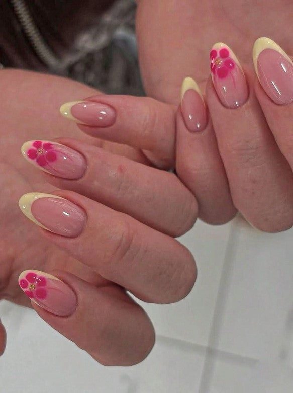 The Fuschia Yellow Bea